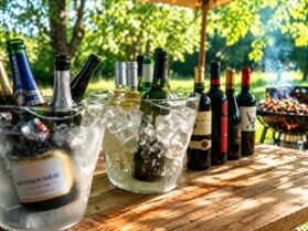 BBQワイン会　ワイン